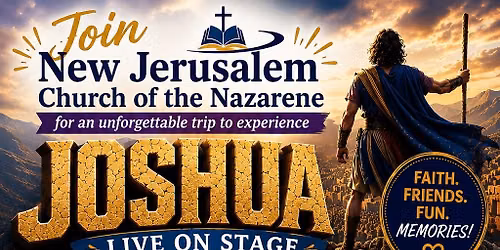 Joshua live on stage