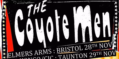 The Coyote Men + The Ravaged - Live @ Billy's