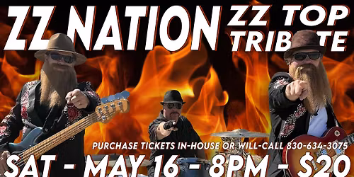 ZZ Nation - ZZ Top Tribute Band!