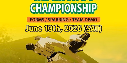 2026 President\u2019s Cup Taekwondo Championship