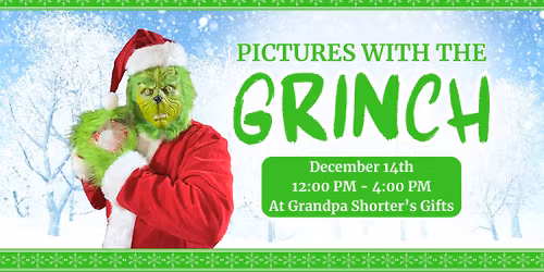 Pictures with the Grinch 