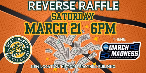 West Forsyth Booster Club Reverse Raffle