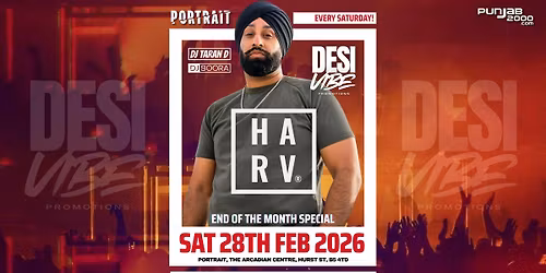 DESI VIBE - DJ HARV, DJ TARAN D & DJ BOORA LIVE