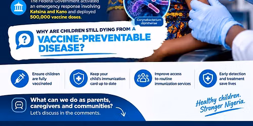\ud83d\udea8 Diphtheria Awareness: Why Are Children Still Dying From a Vaccine-Preventable Disease?