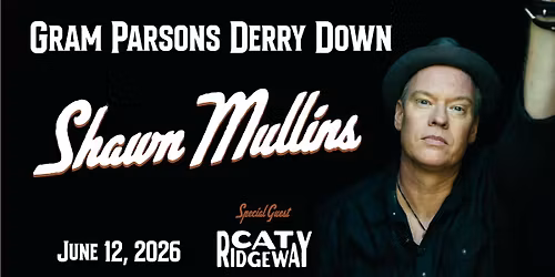 Shawn Mullins with special guest Cat Ridgeway