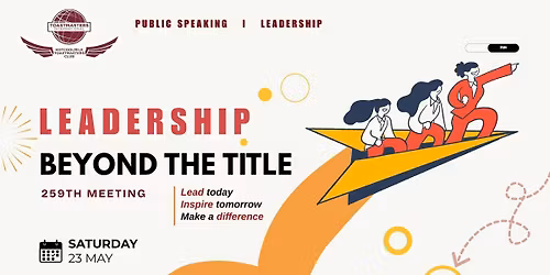259TH MEETING: LEADERSHIP BEYOND THE TITLE
