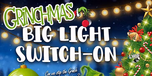 The Grinchmas Light Switch-on!