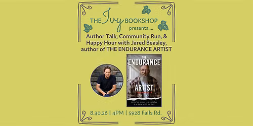 Author Talk, Community Run, & Happy Hour with Jared Beasley