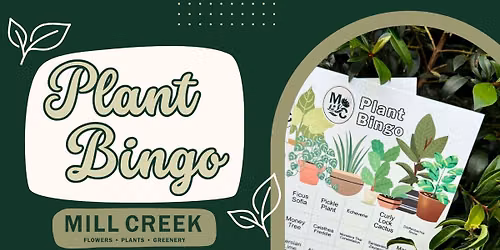 Plant Bingo @ Mill Creek