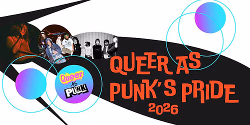 Queer as Punk's Pride 2026 — The Wee Red Bar