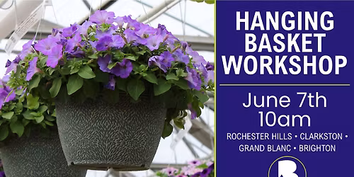 Hanging Basket Workshop