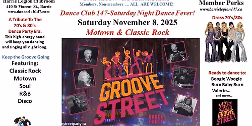Barrie Legion - Groove Street Dance Party!