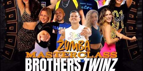Masterclass Zumba Brother Twinz em Portugal