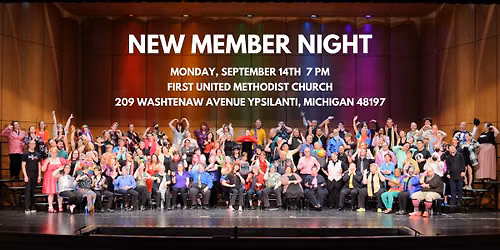 Out Loud Chorus New Member Night