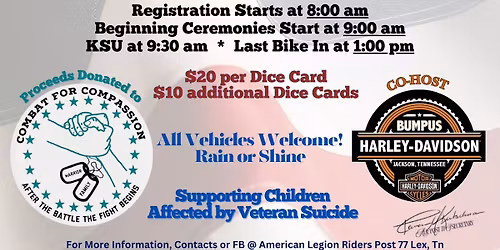 SPC John D McCasland Annual Memorial Ride