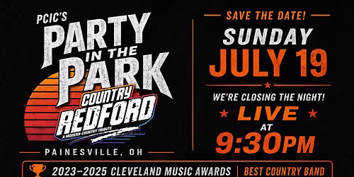 Country Redford at Painesville Party in the Park