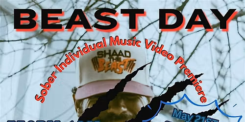 BEAST DAY: Shaad the Beast w\/ Essynce, SpaceGoonz, CHHK, Ryan Dove + more