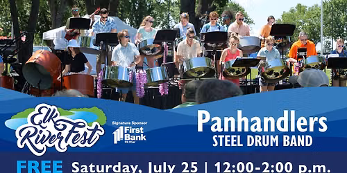 Pan-handlers Steel Drum Band at Elk RiverFest