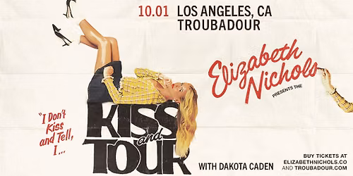 Elizabeth Nichols w\/ Dakota Caden at Troubadour