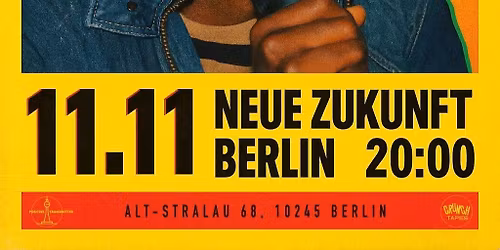 Ata Kak (Ghana \/ live), Mustelide (live), Awesome Tapes From Africa (dj set) @ Neue Zukunft, Berlin