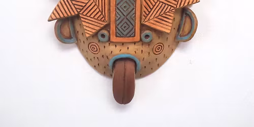 Pottery: create a sgraffito wall mask - a one-day workshop