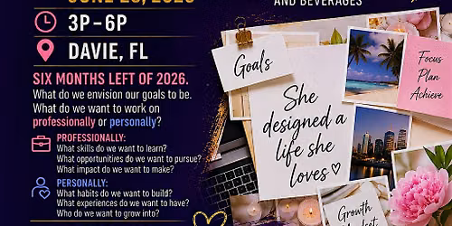 Vision Board Networking Event