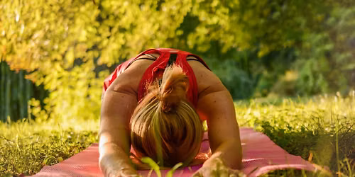 Morning Yoga in the Garden