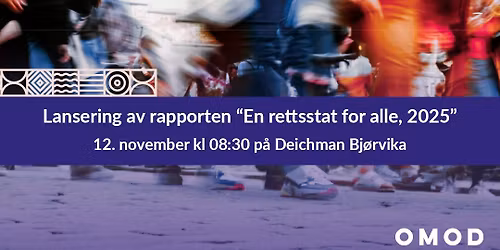 Lansering: En rettsstat for alle, 2025