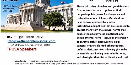 Stand In the Gap - Interceding for Children