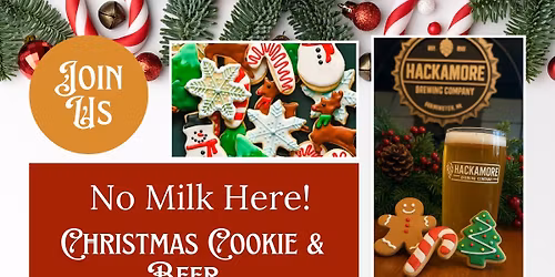 No Milk Here! Christmas Cookie & Beer Pairing 