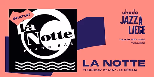 [CONCERT GRATUIT] LA NOTTE, LES RETROUVAILLES au REGINA CLUB le 7 mai 2026 