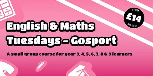 Primary\/Secondary Course (English & Maths), Year 3-9 (Gosport)