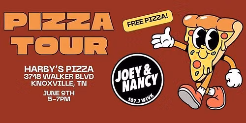 Joey and Nancy's Pizza Tour