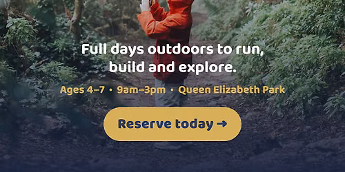Sunhouse Summer Camp at Queen Elizabeth Park (Ages 4-7)