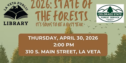 2026: State of the Forests, It\u2019s going to be a busy year!