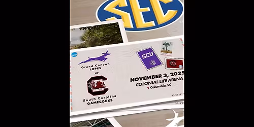 Grand Canyon Lopes at South Carolina Gamecocks Womens Basketball