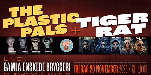 The Plastic Pals och Tiger Rat p\u00e5 Gamla Enskede Bryggeri