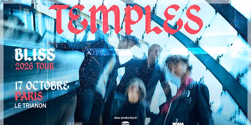 TEMPLES \u2022  Paris - Trianon \u2022  Samedi 17 Octobre 2026 