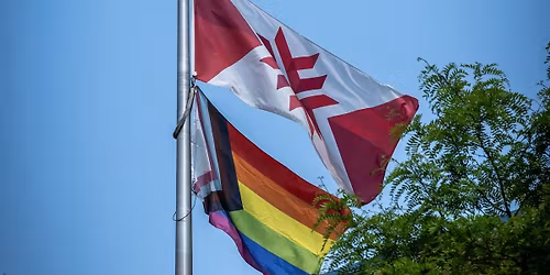 Progress Pride Flag Raising Event