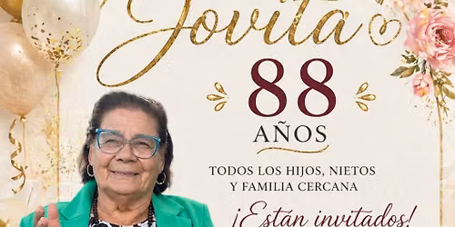 Jovita Rocha 88 a\u00f1os