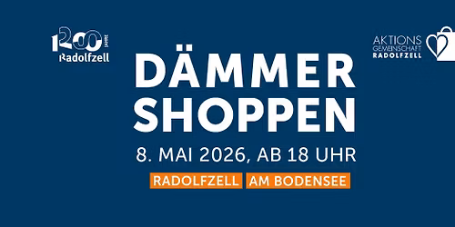 D\u00e4mmerShoppen Radolfzell 2026