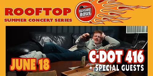 C-DOT 416 + Special Guests live on the Bayside Bowl Roof | all-ages