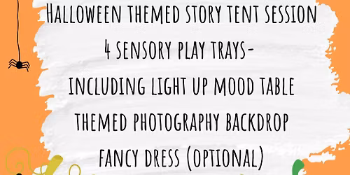 The Story Tent Sheffield, Halloween Spooktacular