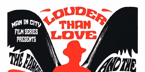 Film showing Louder than Love;The Grande Ballroom Story \/Gary Grimshaw Art