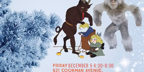 Pictures with Yeti & Krampus