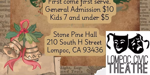 A Commedia Christmas Carol by Lompoc Civic Theatre 