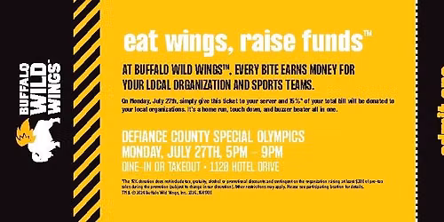 Eat Wings, Raise Funds