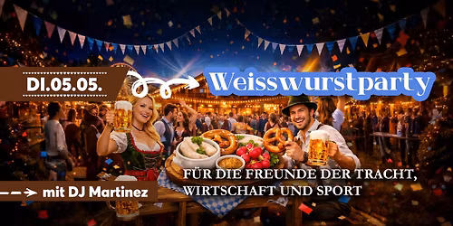 Weisswurstparty f\u00fcr Wirtschaft und Sport