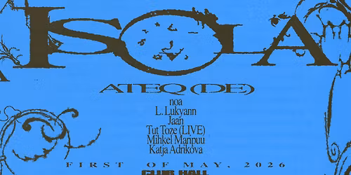 ISOLA: New Beginnings [Spring Edition] \u2014 ATEQ (DE)