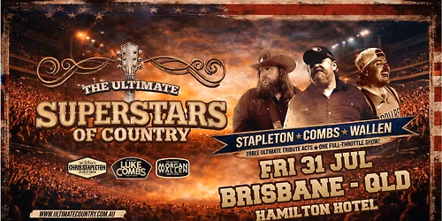 The Ultimate Superstars of Country Tribute - Brisbane